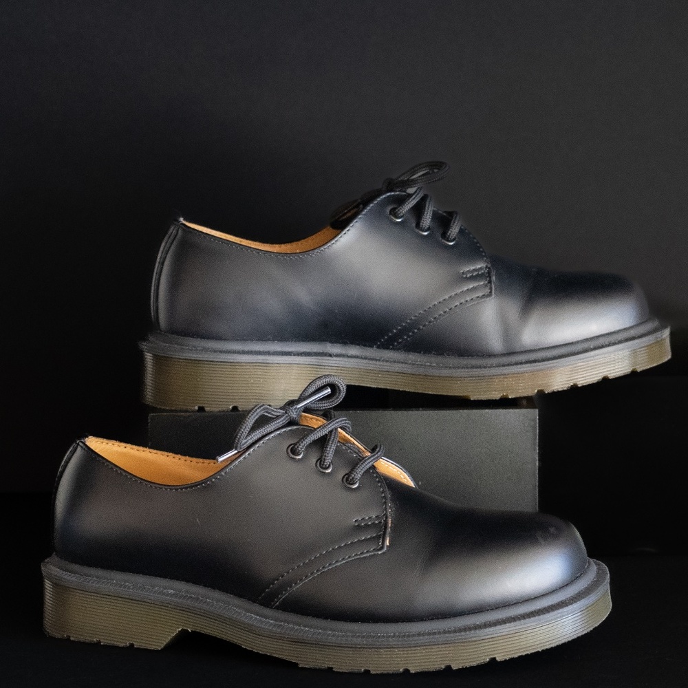 NEW - Dr Martens - 1461 MONO SMOOTH LEATHER OXFORD SHOES Size 5M